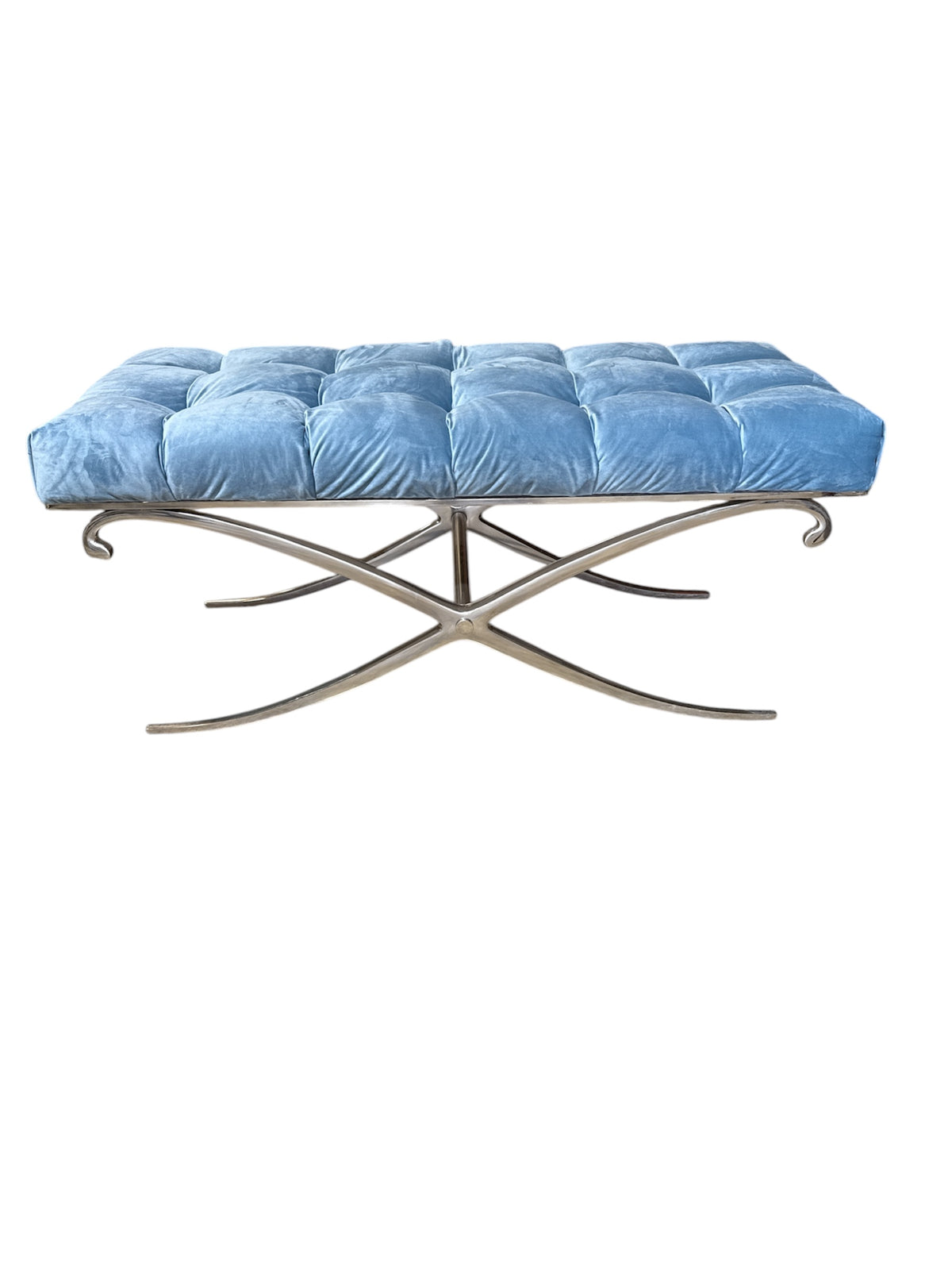 Modern Form Transitional Bench