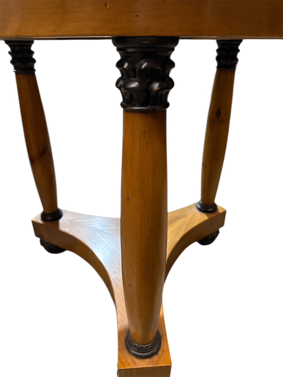 Pair Round Side Tables By William Switzer