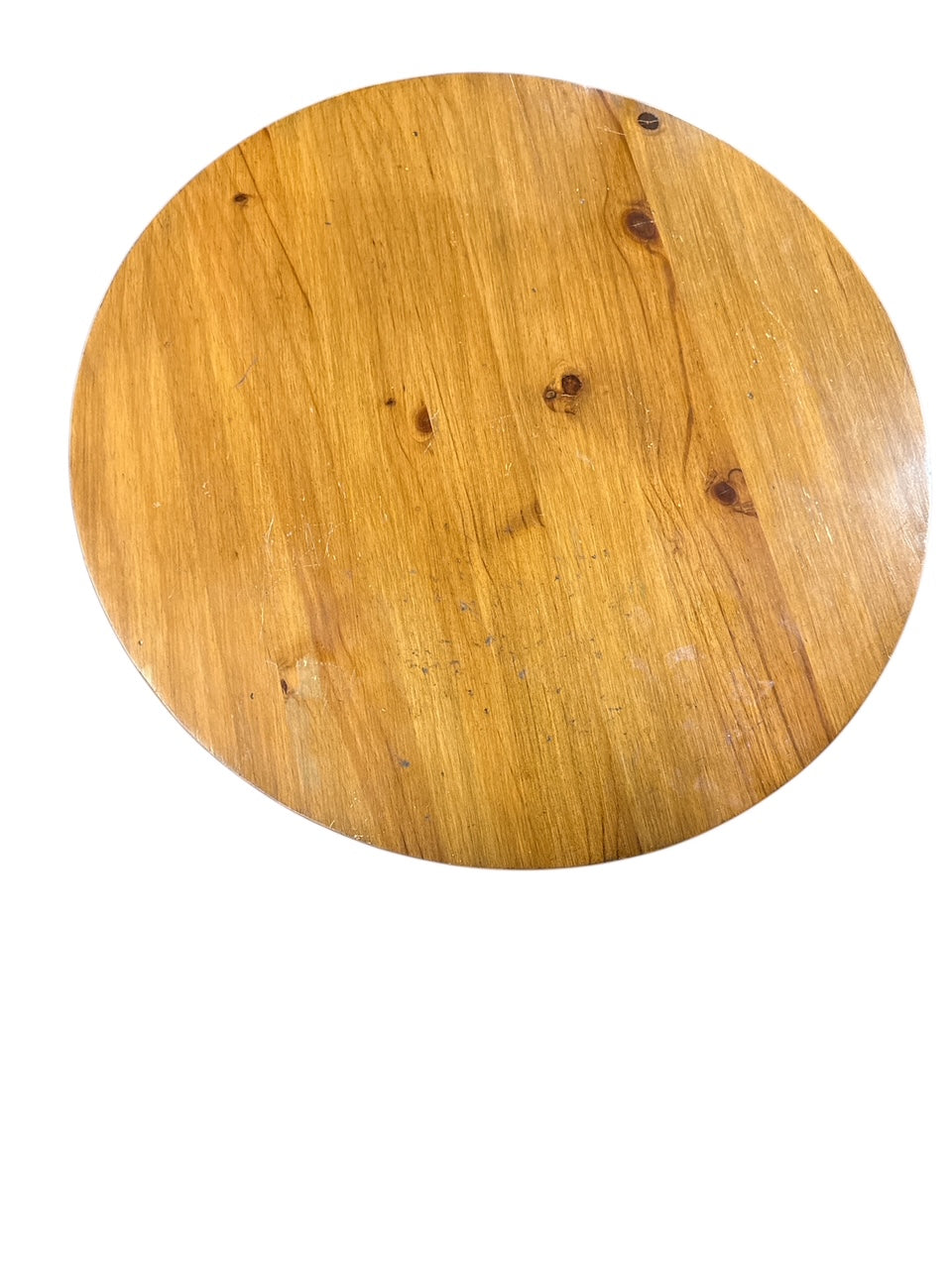 Pair Round Side Tables By William Switzer