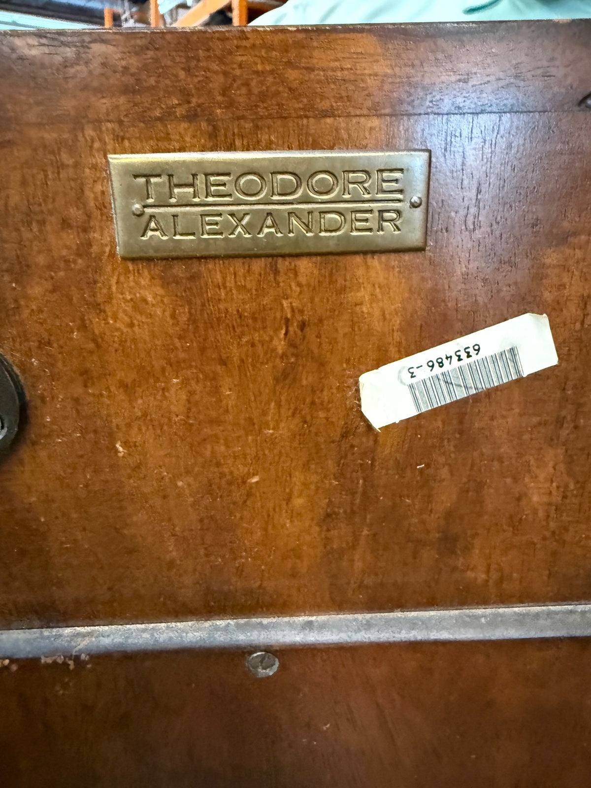 Large Wall Mirror by Theodore Alexander