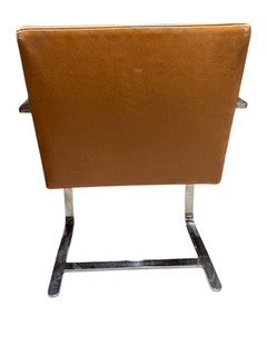 Pair Knoll Style Arm Chairs