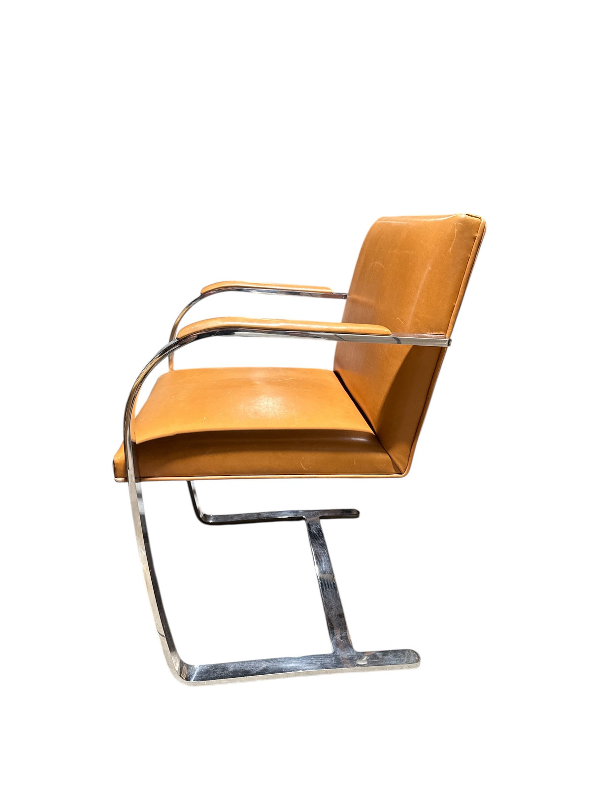 Pair Knoll Style Arm Chairs