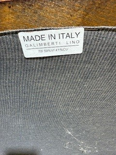 Set of Two Palm Tree Back Arm Chairs by Galimberti Lino