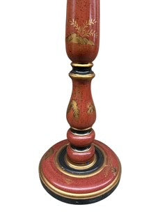 Asian Style Red Chinoiserie Floor Lmap