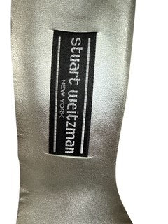 Blue Stuart Weitzman Ladies Satin Heel Shoes