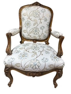 Pair French Style Fauteuils