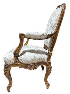 Pair French Style Fauteuils