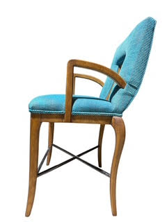 Pair Fritz Hansen Style High Seat Chairs