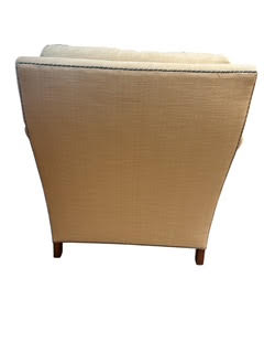 Pair Vintage Edward Ferrell/Lewis Mittman Style Club Chairs