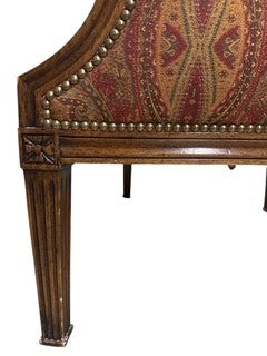 French Bergere Wing Back Chair
