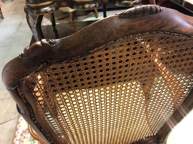 8 / 19th Century Burlwood Chairs