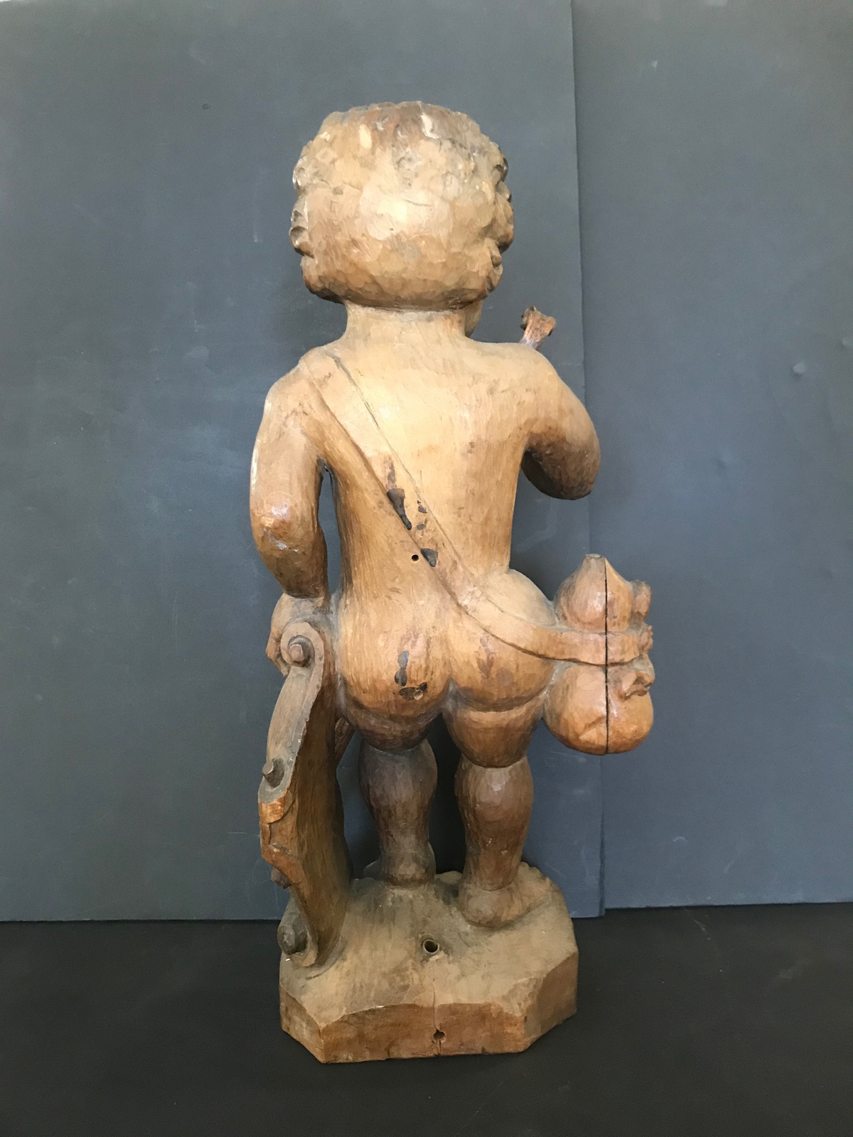 Wood Putti Early 19th Century