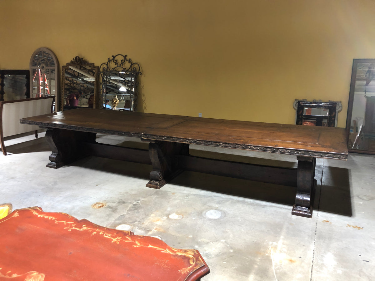 Monumental Dining Table – Kofski Antiques