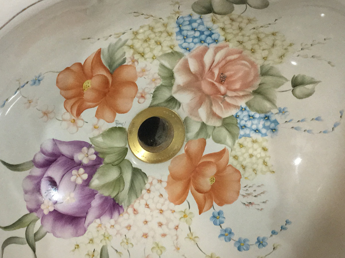 Overedge Sink Bowl Signed Le Bijou