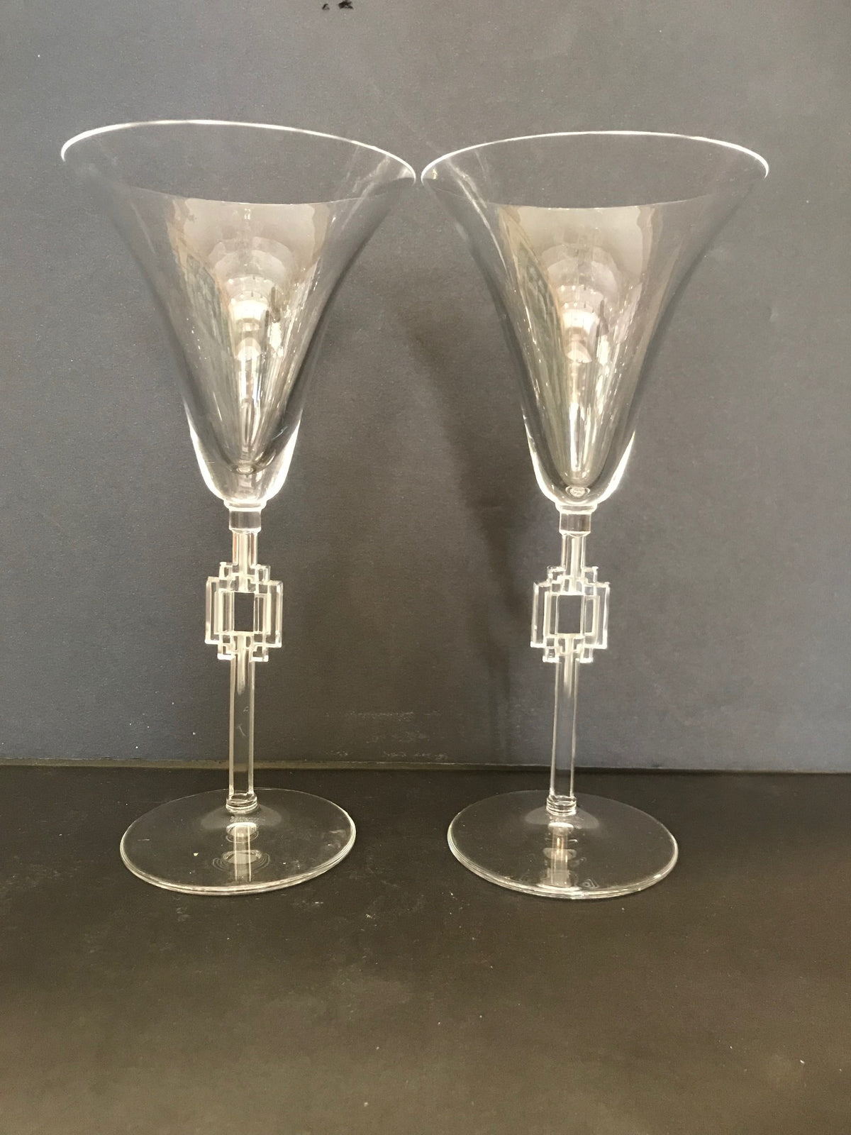 Lalique "Tosca" Wine Goblets