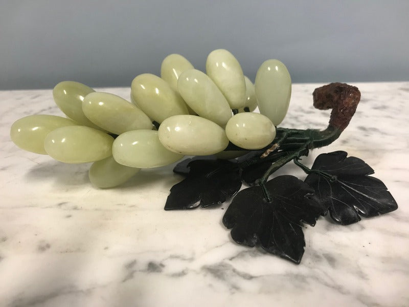 Green Jade Glass Grapes