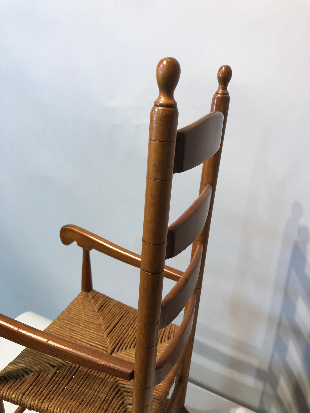 Miniature Rocking Chair signed P Given 1975
