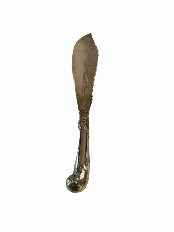Silver Plate Fish Serving Knife