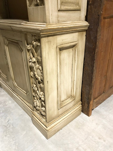 Carved Display Cabinet