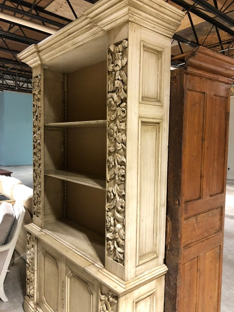 Carved Display Cabinet