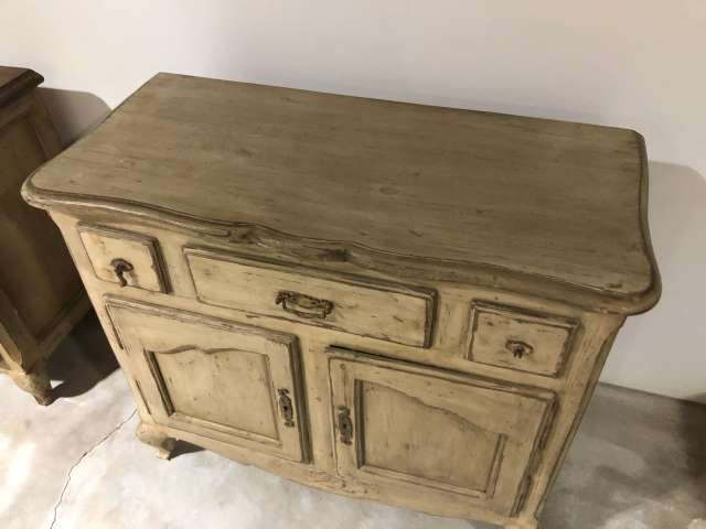 Country French Style Painted Cabinet