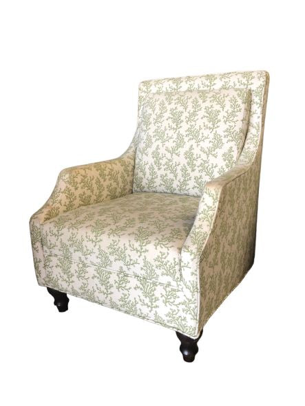 Coral Upholstered Club Chair Frame Only