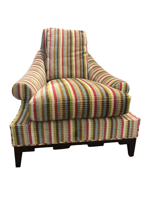 Baker Upholstered Lounge Chair