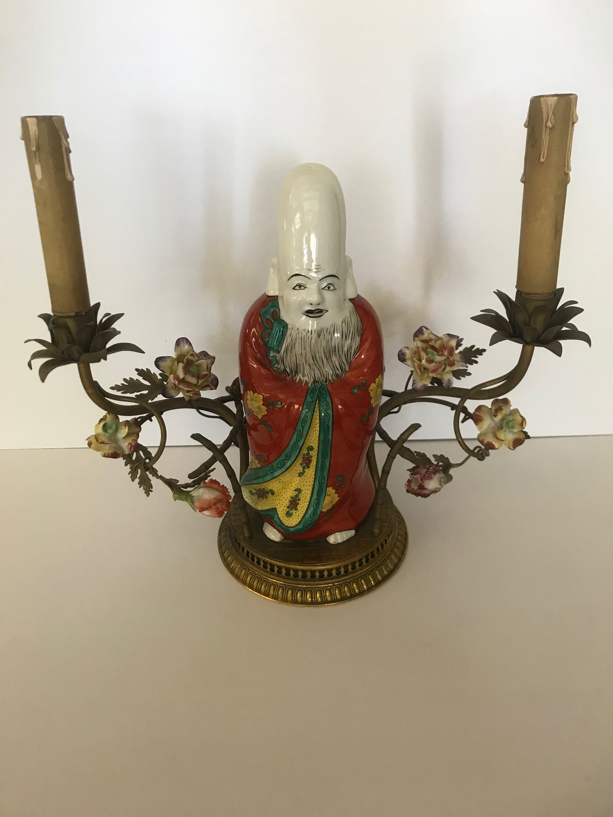 Oriental Double Candle Lamp